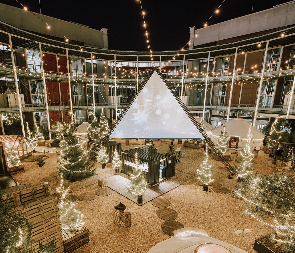 Bambusnest - Projection 1